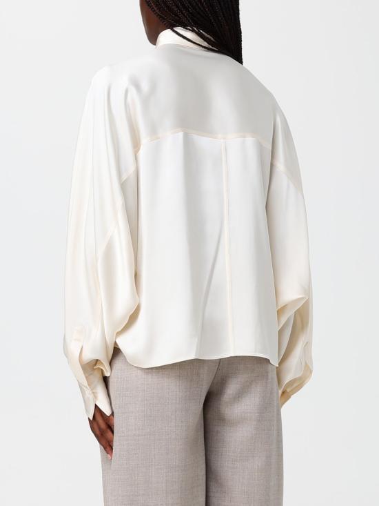 26FW 브루넬로 쿠치넬리 블라우스 MB179M2C06 C7925 Ivory - BRUNELLO CUCINELLI