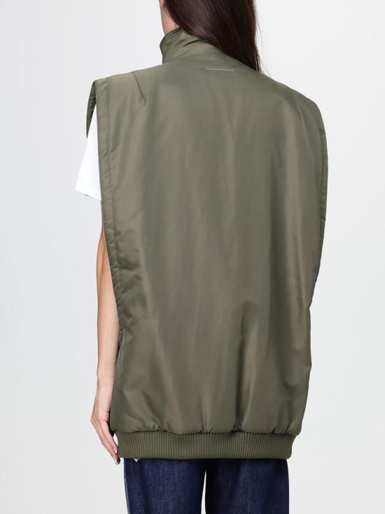 26FW MM6 메종마르지엘라 베스트 S52FB0109S53984 728 Kaki - MM6 MAISON MARGIELA