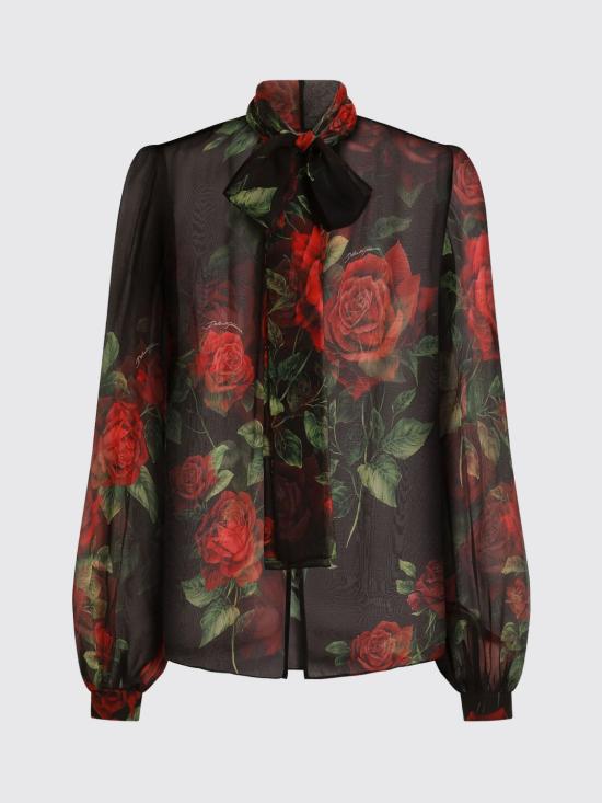 26FW 돌체앤가바나 블라우스 F5U60TIS134 HN6EJ Red - DOLCE & GABBANA