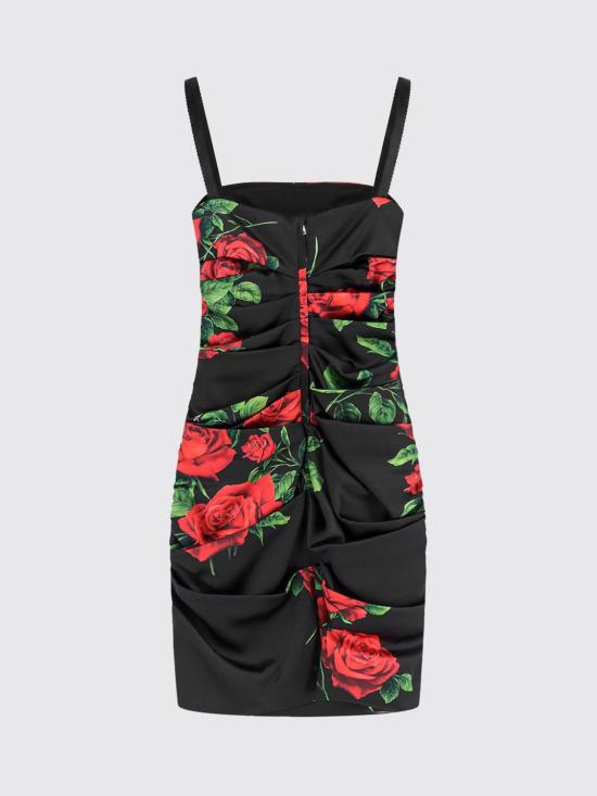 26FW 돌체앤가바나 미디 원피스 F619ATFSA9S HN6EJ Red - DOLCE & GABBANA