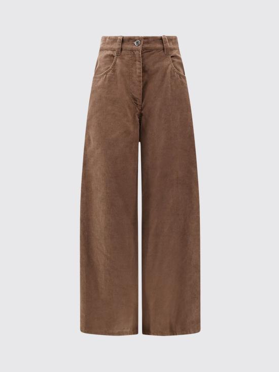 26FW 브루넬로 쿠치넬리 스트레이트 팬츠 MB187P9266 C9812 Cocoa - BRUNELLO CUCINELLI