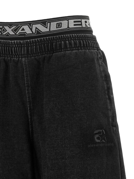 26FW 알렉산더 왕 데님 팬츠 AL342534BM BLACK - ALEXANDER WANG