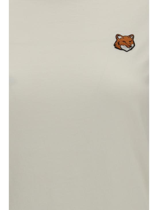 26FW 메종키츠네 폭스 헤드 레귤러 폴로 티셔츠 PW00113KJ7026 0063 BEIGE - MAISON KITSUNE