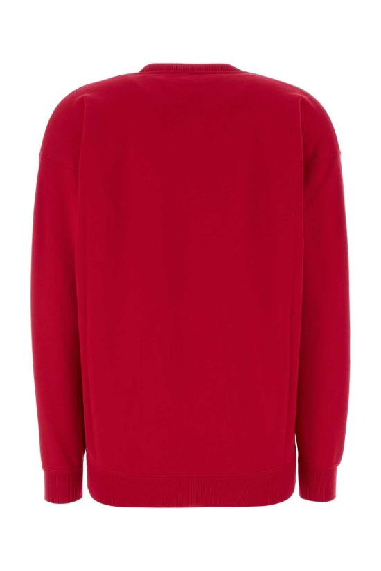 26FW 생로랑 파리 로고 자수 플리스 스웨트셔츠 873600Y36ZO 6452 ROUGEMULTICOLORE - SAINT LAURENT