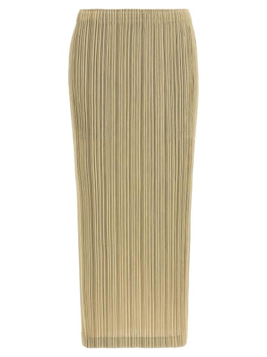 26FW 플리츠플리즈 스커트 PL342172BM BEIGE