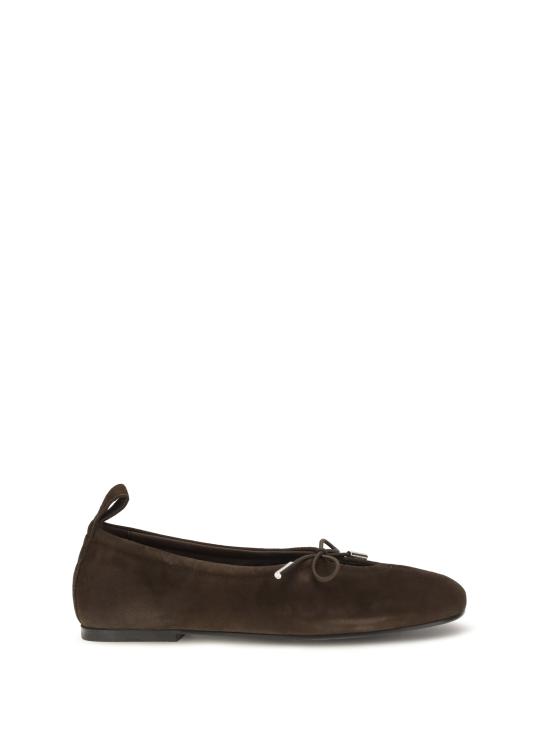 26FW 알로하스 플랫 슈즈 S10141101 BROWN