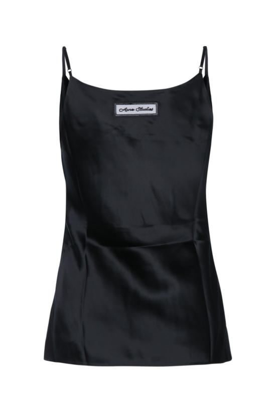 26FW 아크네 스튜디오 민소매 티셔츠 AB0016 900 BLACK - ACNE STUDIOS