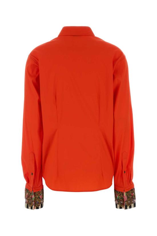 26FW 드리스 반 노튼 블라우스 2620107414316 353 Red - DRIES VAN NOTEN