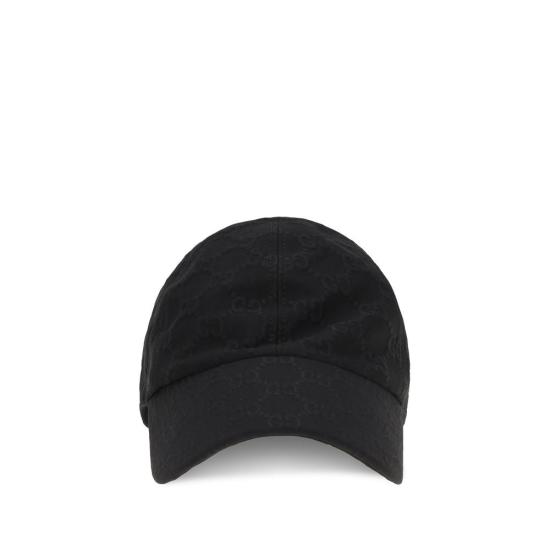 26FW 구찌 GG 엠보스 저지 베이스볼 캡 GU8757443HBMF1000BB BLACK