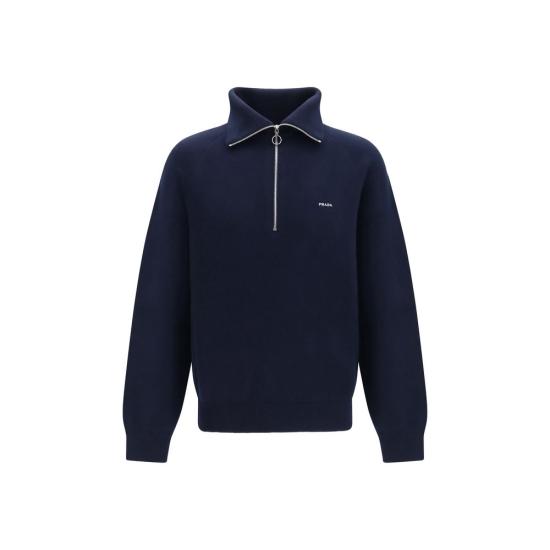 26FW 프라다 긴팔 티셔츠 PRUMF398SOOO6242F0008BB NAVY