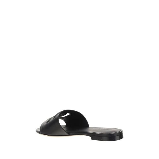 26FW 돌체앤가바나 샌들 DOCQ0436AY32980999BB BLACK - DOLCE & GABBANA