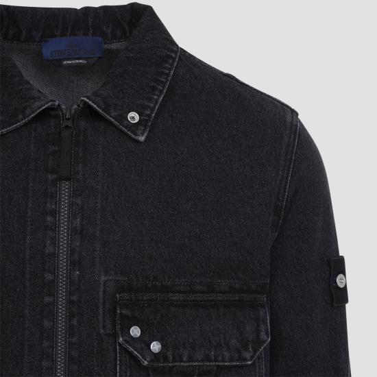 26FW 스톤 아일랜드 긴팔 셔츠 L2S141200002S0J32 VJ902 BLACK - STONE ISLAND