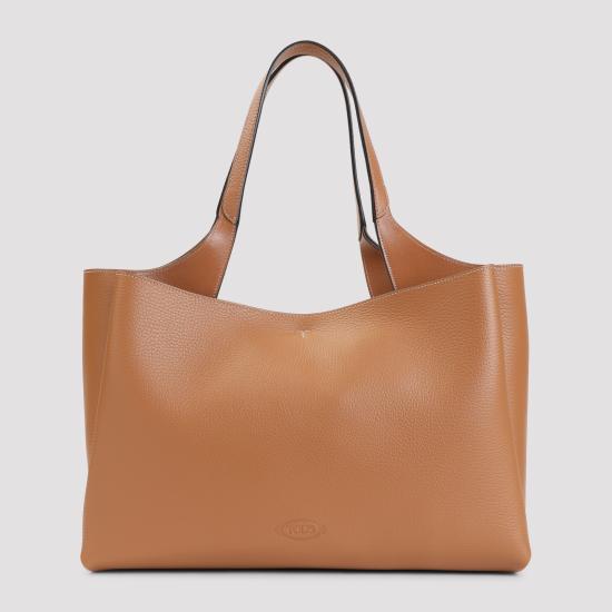 26FW 토즈 레더 백 미디움 XBWAPAF9300QRIS410 KENIA BROWN - TODS