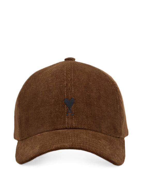 26FW 아미 코튼 ADC 자수 볼캡 UCP265CO00892221 BROWN