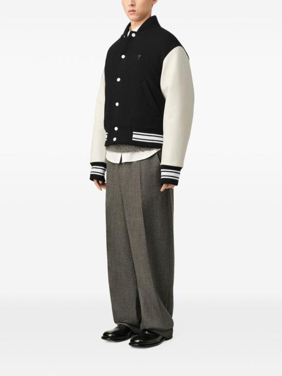 26FW 아미 봄버 자켓 HJK941WV0078001 BLACK - AMI