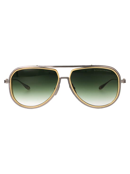 26SS 디타 선글라스 DTS188A02 02 ANTIQUE SILVER YELLOW GOLD