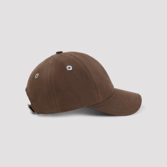 26FW 아미 코튼 ADC 자수 볼캡 UCP265AW0041 2221 BROWN - AMI