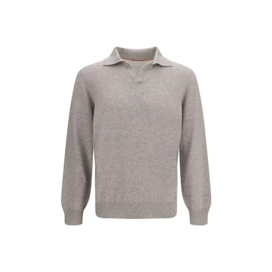 26FW 브루넬로 쿠치넬리 탑 BRMQS203805CVO32BB GRAY