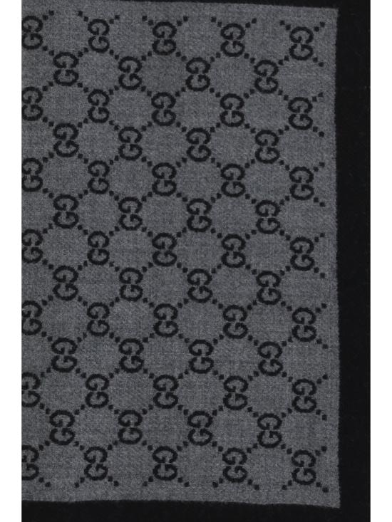 26FW 구찌 울 자카드 스카프 8355344G200 1360 GRAY - GUCCI