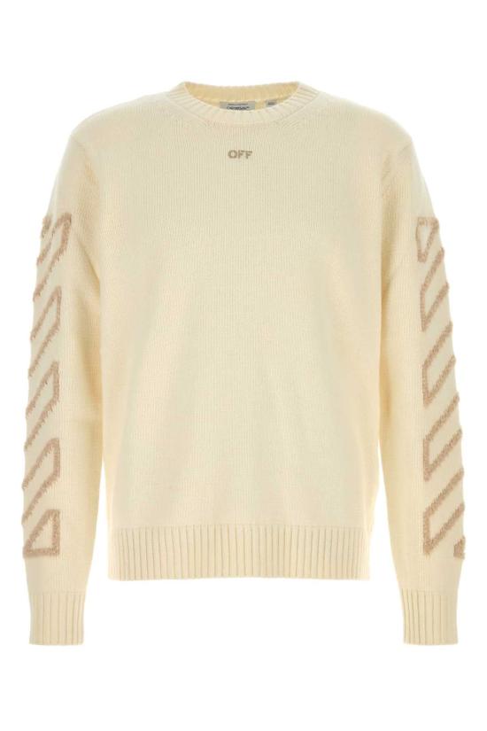 26FW 오프화이트 스웨터 44MHE087F26K001110 CREAM