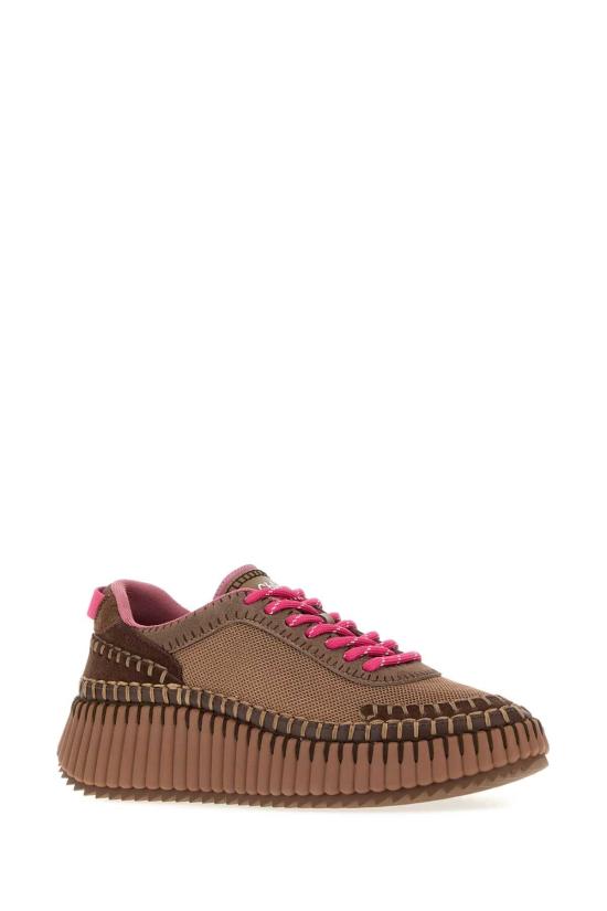 26FW 끌로에 스니커즈 CH26A00RYP 234 BROWN - CHLOE