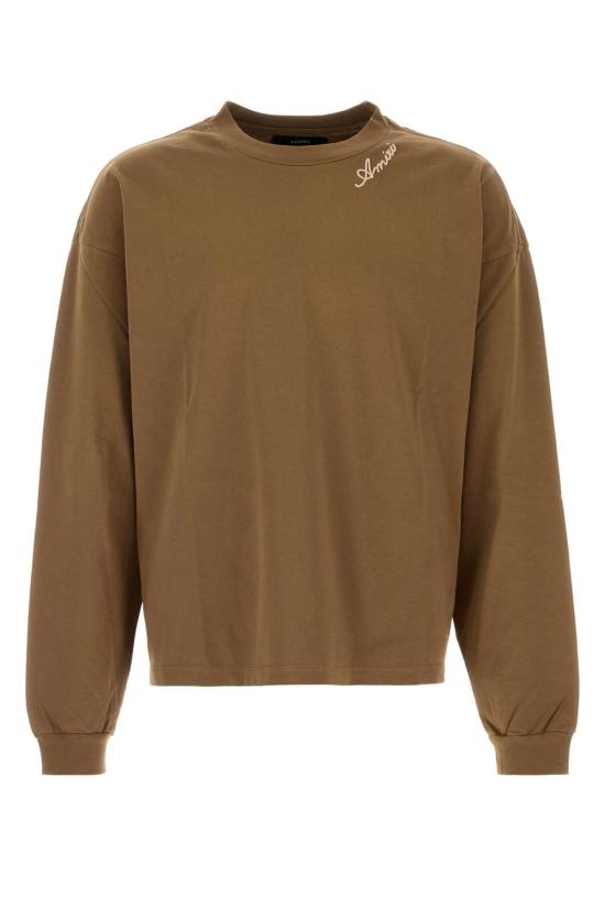 26FW 아미리 긴팔 티셔츠 AM426JR011 COFFEE BROWN