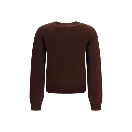 26FW 메종키츠네 스웨터 MAPW00801KT11810553BB BROWN - MAISON KITSUNE