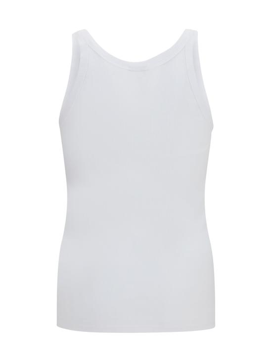 26SS 돌체앤가바나 민소매 티셔츠 M8C19JONN96 W0800 WHITE - DOLCE & GABBANA
