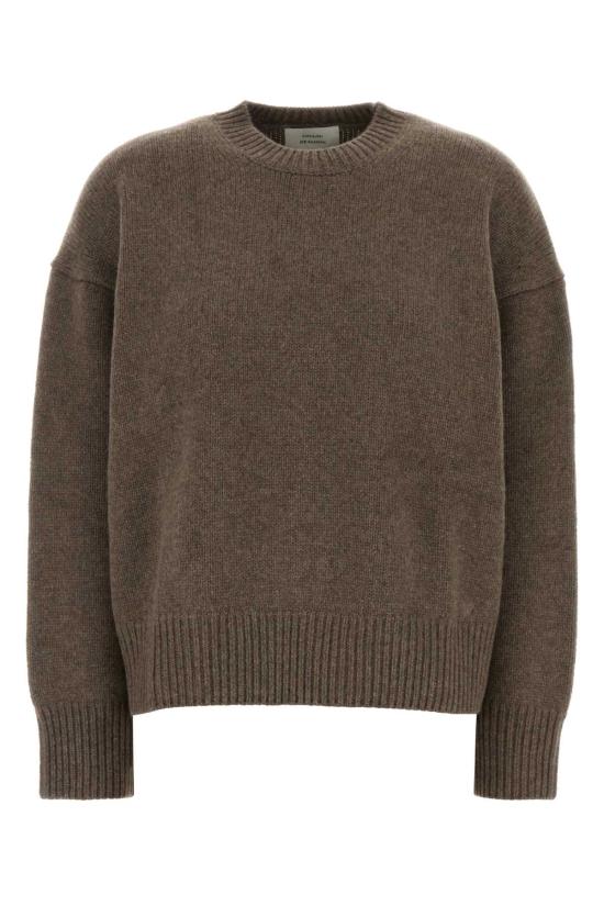 26FW 루루 드 세종 스웨터 PIALDS NUTMEGMELANGE BROWN