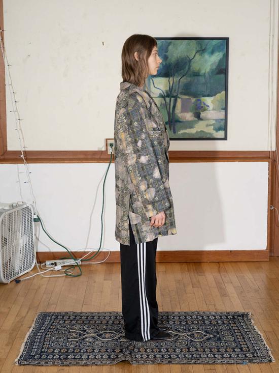  줄리아 호이어 자켓 아놀드 테일러드 재킷 브루노 프린트 - JULIA HEUER