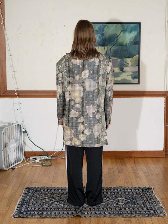  줄리아 호이어 자켓 아놀드 테일러드 재킷 브루노 프린트 - JULIA HEUER
