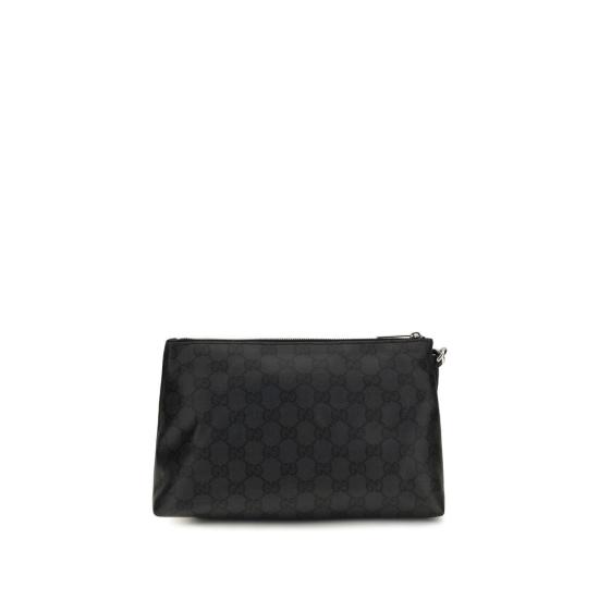 26FW 구찌 에센스 클래식 스몰 파우치 GU876486FAF8A1000BB BLACK - GUCCI