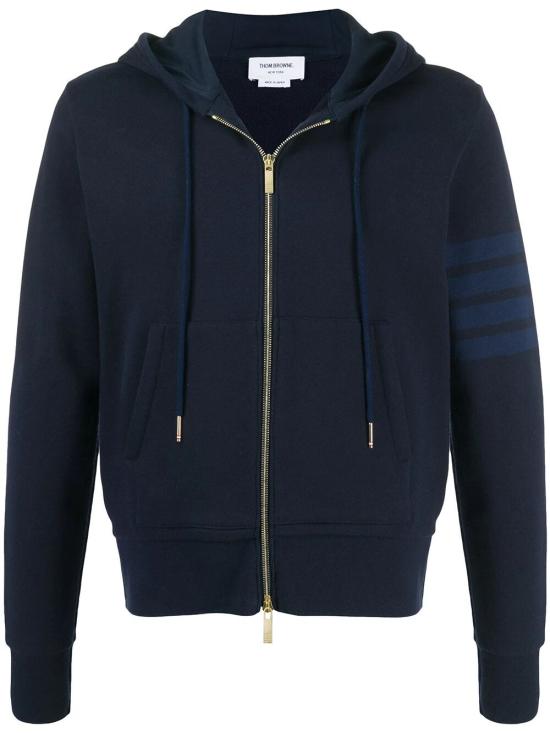 26FW 톰브라운 후드 티셔츠 MJT249A 06910 415 NAVY DOM
