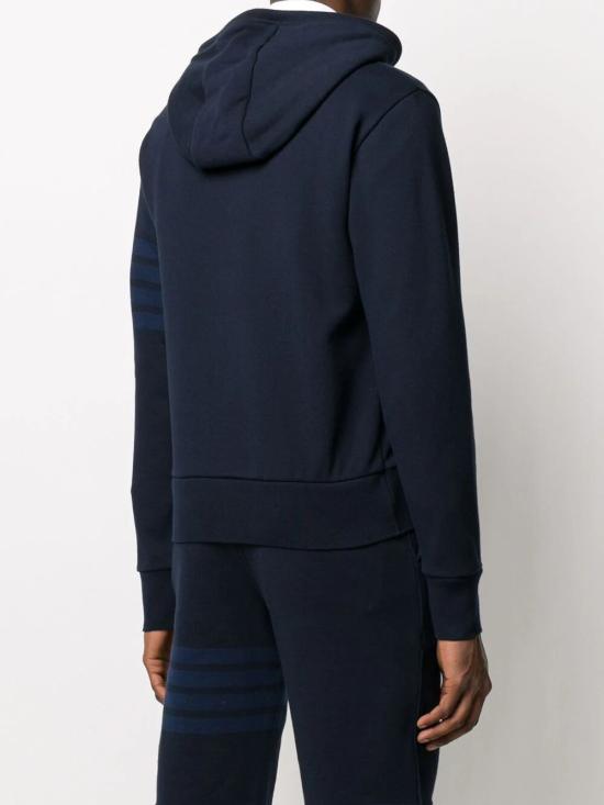 26FW 톰브라운 후드 티셔츠 MJT249A 06910 415 NAVY DOM - THOM BROWNE