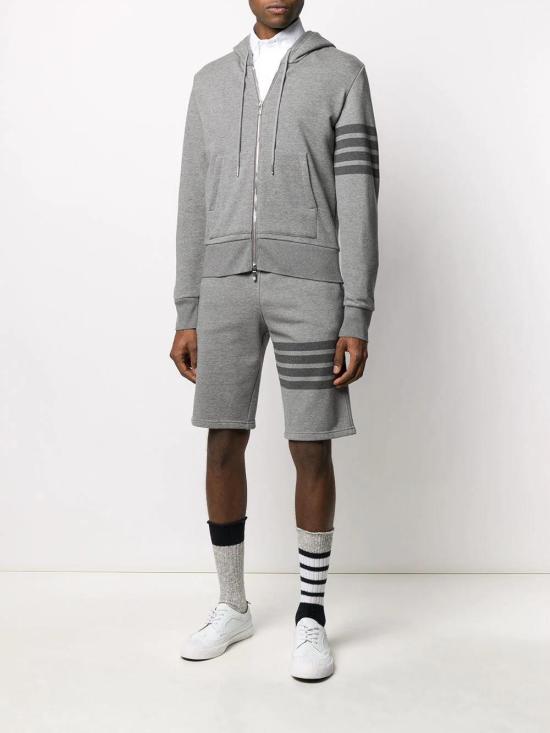 26FW 톰브라운 후드 티셔츠 MJT249A 06910 035 GRAY DOM - THOM BROWNE