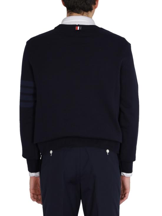 26FW 톰브라운 긴팔 티셔츠 MJT248A 06910 415 NAVY DOM - THOM BROWNE