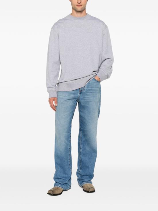 26FW 발망 긴팔 티셔츠 HH1JQ130BD10 YHD GREY DOM - BALMAIN