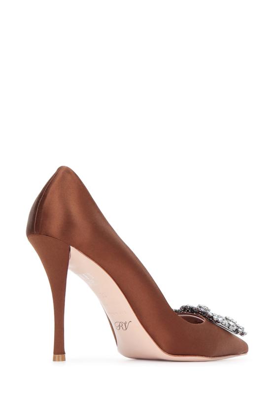 26FW 로저비비에 힐/펌프스 RVW41917620RS0 S801 BROWN - ROGER VIVIER