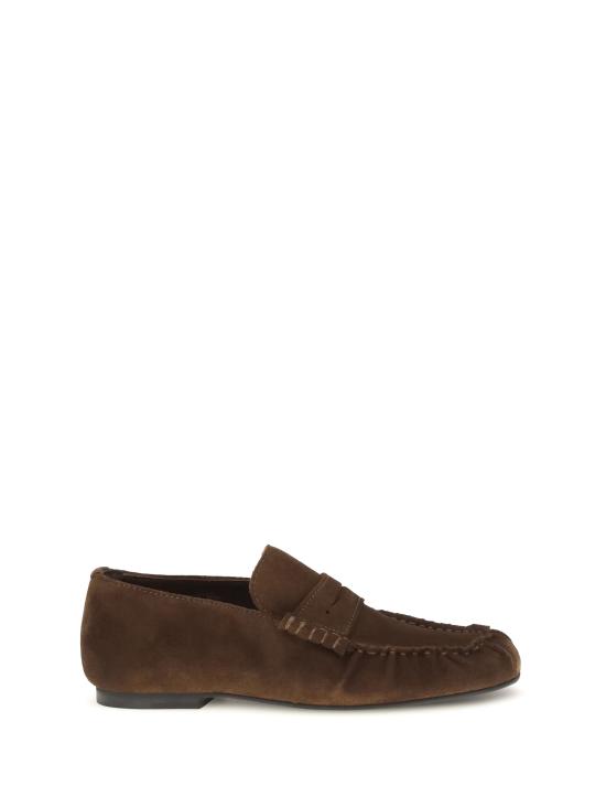 26FW 알로하스 플랫 슈즈 S10121401 BROWN