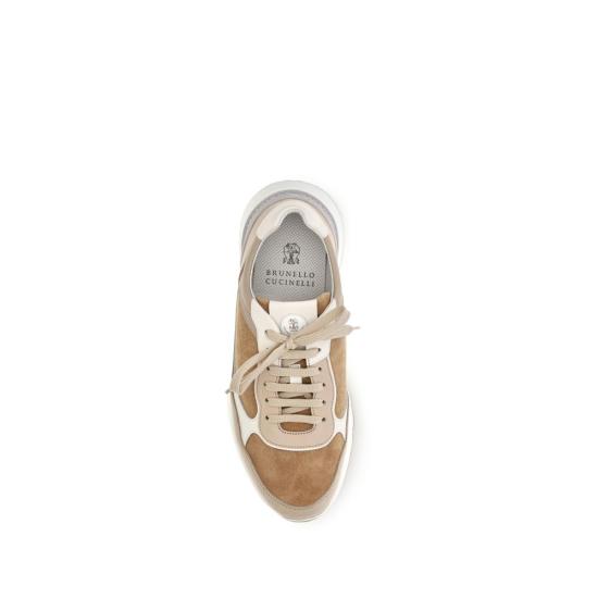 26FW 브루넬로 쿠치넬리 스니커즈 BRMZUSNEO355CIC58BB BEIGE - BRUNELLO CUCINELLI