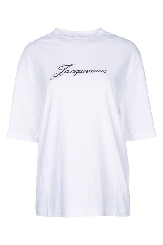 26FW 자크뮈스 자크뮈스 티셔츠 TSW00596AJ00289 100 WHITE