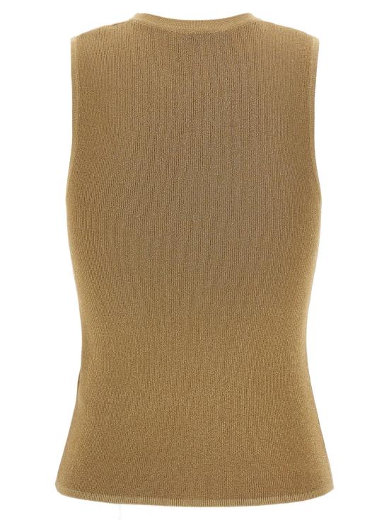 26FW 막스마라 민소매 티셔츠 MA342275BM GOLD - MAX MARA
