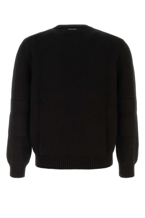 26FW 생로랑 스웨터 A004JUY77OT 1000 BLACK - SAINT LAURENT