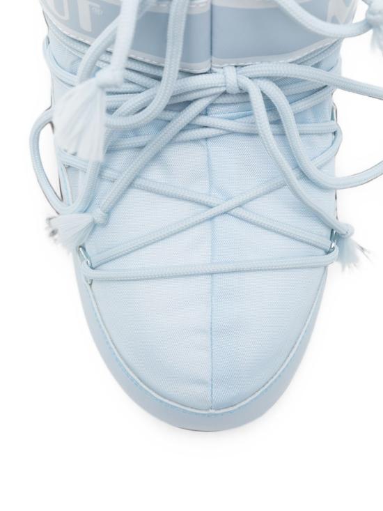 26FW 문부츠 아이콘 나일론 로우 부츠 1409340D K014 LIGHT BLUE - MOON BOOT