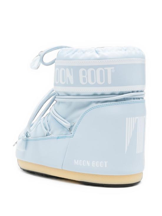 26FW 문부츠 아이콘 나일론 로우 부츠 1409340D K014 LIGHT BLUE - MOON BOOT