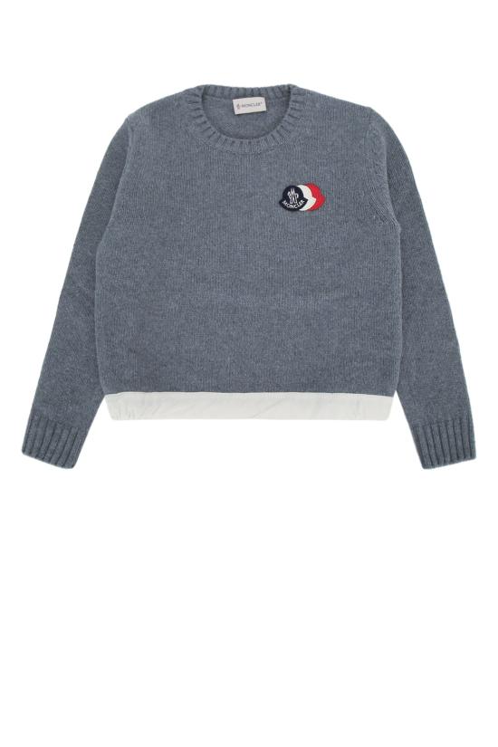 26FW 몽클레어 스웨터 L29549C00003M4281 988 GRAY