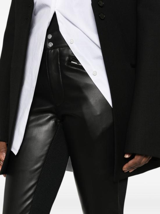 26FW 사카이 가죽 팬츠 26 08800 001 BLACK - SACAI