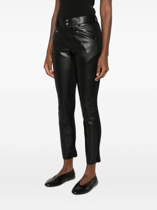 26FW 사카이 가죽 팬츠 26 08800 001 BLACK - SACAI