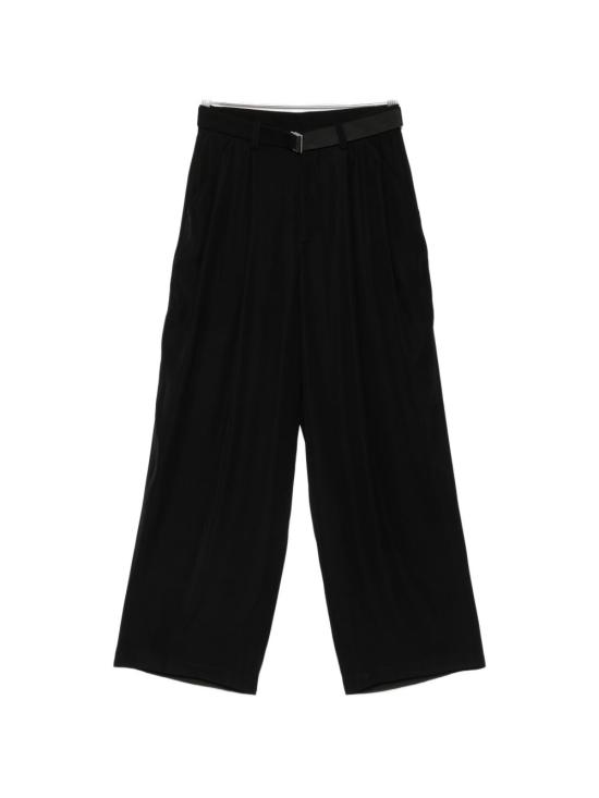 26FW 사카이 스트레이트 팬츠 26 08713 001 BLACK