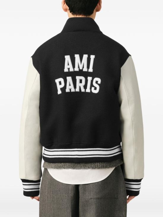 26FW 아미 봄버 자켓 HJK941 WV0078001 BLACK - AMI